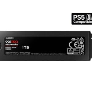 Samsung 1TB M.2 NVMe MZ-V9P1T0CW 990 Pro Series Heatsink SSD - Slika 1