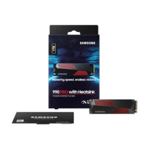 Samsung 1TB M.2 NVMe MZ-V9P1T0CW 990 Pro Series Heatsink SSD - Slika 3