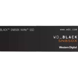 WD 1TB M.2 NVMe SSD Gen4 WDS100T2X0E SN850X Black - Slika 2