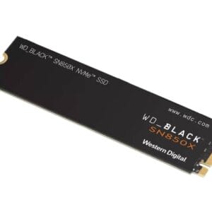 WD 1TB M.2 NVMe SSD Gen4 WDS100T2X0E SN850X Black - Slika 1