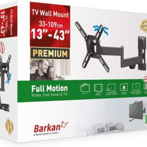 BARKAN 2400.B LCD TV zglobni zidni nosač do 43 inča - Slika 1