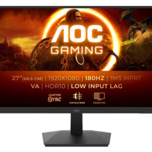 AOC 27 inča 27G15N2 FHD 1920x1080 180 Hz gaming monitor - Slika 3
