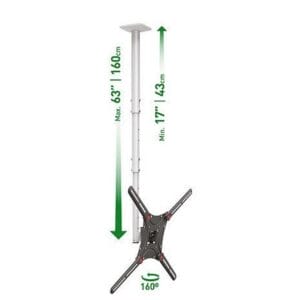 BARKAN 4500L LCD TV zglobni plafonski nosač do 86 inča - Slika 2