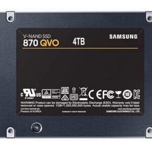 Samsung 4TB 2.5 inča SATA III MZ-77Q4T0BW 870 QVO Series SSD - Slika 4