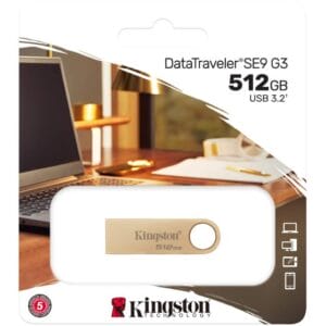 Kingston 512GB DataTraveler SE9 G3 USB 3.0 flash DTSE9G3/512GB champa... - Slika 2