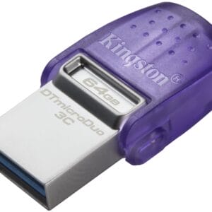 Kingston 64GB DataTraveler MicroDuo 3C USB 3.2 flash DTDUO3CG3/64GB - Slika 1