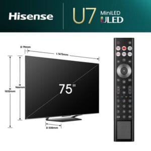 HISENSE 75 inča 75U7NQ ULED Mini-LED 4K UHD Smart TV - Slika 7