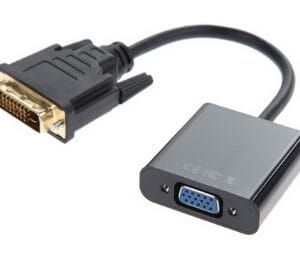 Fast Asia Adapter-konvertor DVI-D (M) - VGA (F) crni - Slika 1