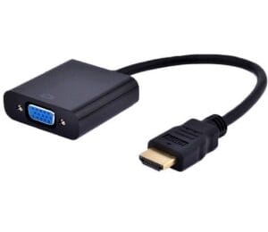 FAST ASIA Adapter-konvertor HDMI (M) - VGA (F) crni - Slika 1