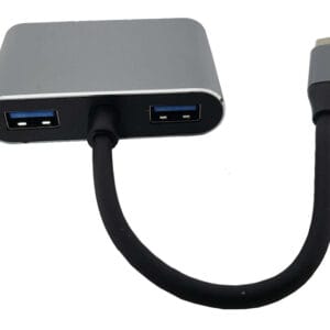 Fast Asia Adapter-konvertor TIP C na 2xUSB 3.0+TIP C+RJ45 - Slika 1