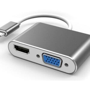 Fast Asia Adapter-konvertor TIP C na HDMI+VGA - Slika 1