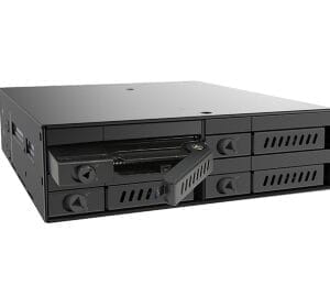 CHIEFTEC CMR-425 4 x 2.5 inča SATA crna fioka za hard disk - Slika 1
