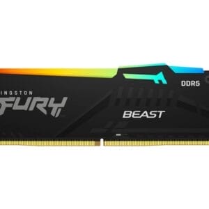 KINGSTON DIMM DDR5 16GB 5200MT/s KF552C40BBA-16 Fury Beast RGB XMP - Slika 1
