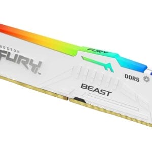 KINGSTON DIMM DDR5 16GB 6000MT/s KF560C30BWA-16 FURY Beast White XMP - Slika 1