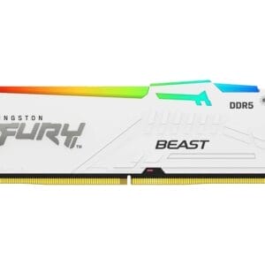 KINGSTON DIMM DDR5 16GB 6000MT/s KF560C30BWA-16 FURY Beast White XMP - Slika 2