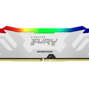 KINGSTON DIMM DDR5 16GB 7600MT/s KF576C38RWA-16 FURY Renegade Silver/White RGB XMP - Slika 1