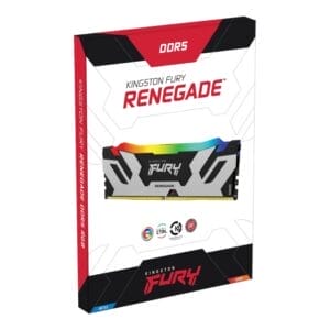 KINGSTON DIMM DDR5 16GB 8000MT/s KF580C38RSA-16 FURY Renegade Silver RGB XMP - Slika 3