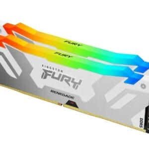 KINGSTON DIMM DDR5 32GB (2x16GB kit) 6800MT/s KF568C36RWAK2-32 FURY Renegade RGB White XMP - Slika 1