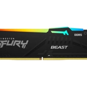KINGSTON DIMM DDR5 32GB 5600MT/s KF556C36BBEA-32 Fury Beast RGB EXPO - Slika 1