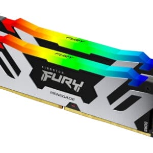 KINGSTON DIMM DDR5 96GB (2x48GB kit) 6000MT/s KF560C32RSAK2-96 FURY Renegade Silver/Black RGB XMP - Slika 4
