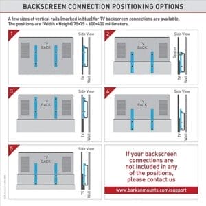 BARKAN E202+.B LCD TV zidni nosač do 43 inča - Slika 2