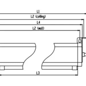 / Električno platno sa daljinskim upravljanjem EL S 200 - Slika 2