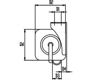 VEGA EL S 300 električno platno sa daljinskim upravljačem - Slika 3