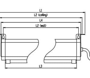 VEGA EL W 200 električno platno sa daljinskim upravljačem - Slika 2