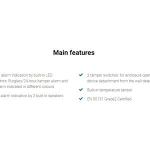 Eldes EWS3 bežična unutrašnja sirena - Slika 5