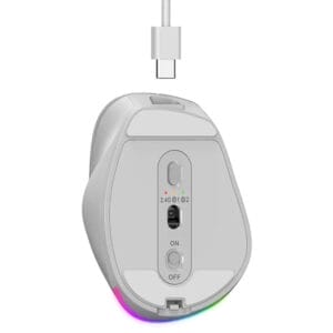 Genius Ergo 9000S Pro Pink USB Bežični rozi miš - Slika 4