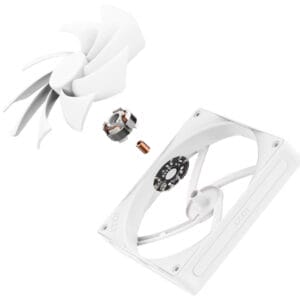 NZXT F140Q 140mm ventilator beli (RF-Q14SF-W2) - Slika 3