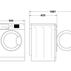 Whirlpool FFWDD 1076258 SV EE inverter mašina za pranje i sušenje veša - Slika 4