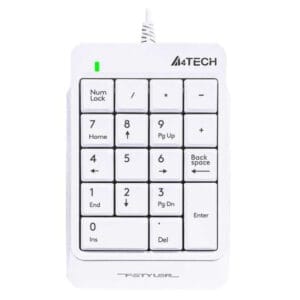 A4 Tech FK13P FSTYLER Numerička USB bela tastatura - Slika 3