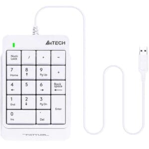 A4 Tech FK13P FSTYLER Numerička USB bela tastatura - Slika 1