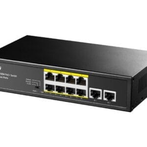 Cudy Svič 8-Port 10/100M PoE+/2 Uplink 10/100M, 120W Cudy FS1010P - Slika 2