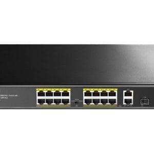 CUDY FS1018PS1 16-Port 10/100M PoE+ Switch with 1 Combo SFP Port - Slika 1