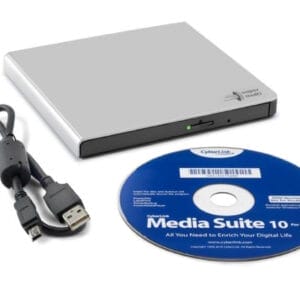 HITACHI-LG GP57ES40 DVD±RW USB eksterni rezač srebrni - Slika 1