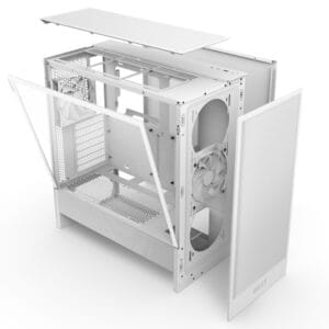 Nzxt H5 Flow Gaming kućište belo (CC-H52FW-01) - Slika 4