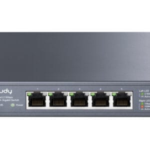 CUDY HS105 5-Port 2.5G Desktop Metal Switch - Slika 3