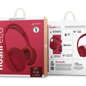 ENERGY SISTEM Hoshi ECO Red Bluetooth slušalice sa mikrofonom crvene (M45755) - Slika 6