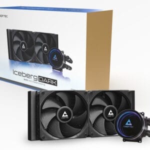 Chieftec Iceberg 240 DARK CLC-240-BLK vodeno hlađenje - Slika 6