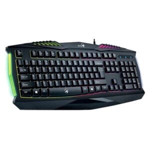 Genius K220 Scorpion Gaming USB YU crna tastatura - Slika 1