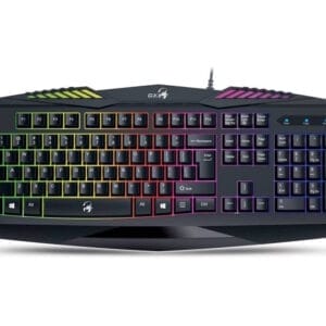 Genius K220 Scorpion Gaming USB YU crna tastatura - Slika 3