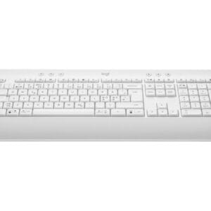 Logitech K650 Signature Wireless US bela tastatura - Slika 1