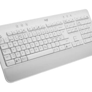 Logitech K650 Signature Wireless US bela tastatura - Slika 3