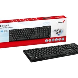 Genius KB-7100X Wireless USB US wireless crna tastatura - Slika 2