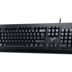 GENIUS KM-160 USB YU crna tastatura+ USB crni miš - Slika 2