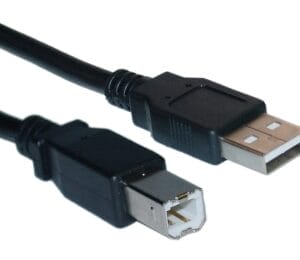 Fast Asia Kabl USB A - USB B M/M 5m crni - Slika 1