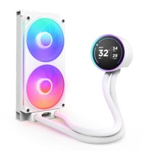 Nzxt Kraken Elite 240 RGB V2 vodeno hlađenje belo (RL-KR24E-W2) - Slika 1