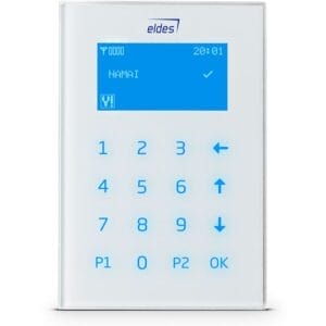 Eldes LCD šifrator žični EKB2 beli - Slika 2